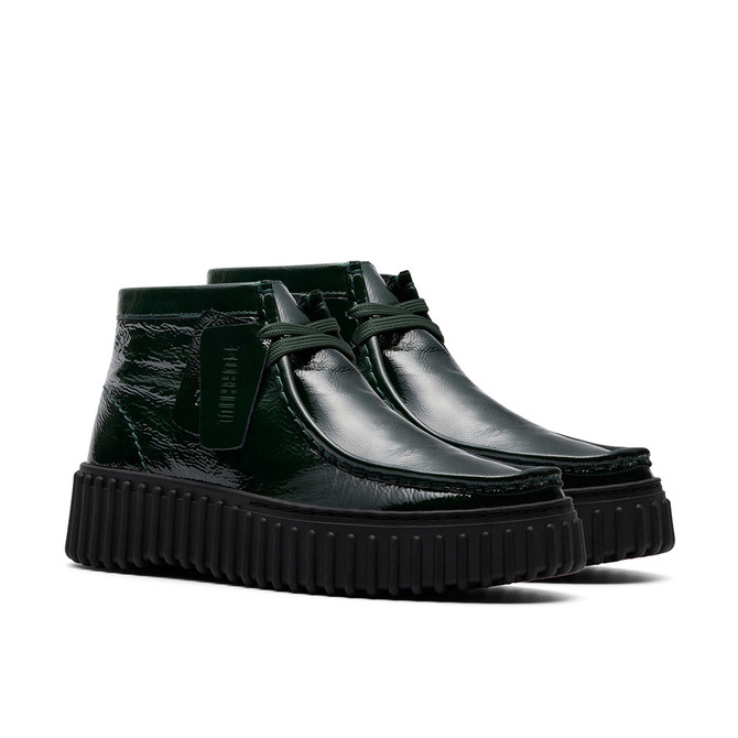 Clarks Torhill Moss - Grün - Seitenansicht