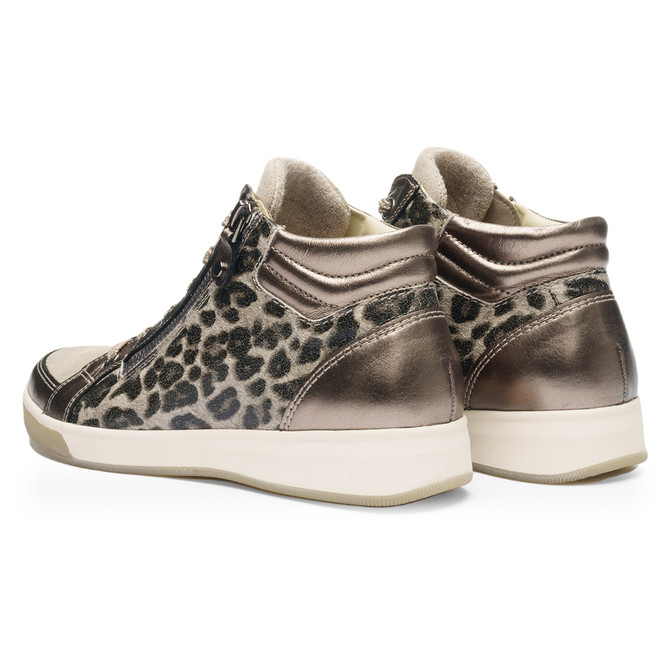 Ara ROM-ST-HIGH SOFT - Beige / Leo-Look - Seitenansicht