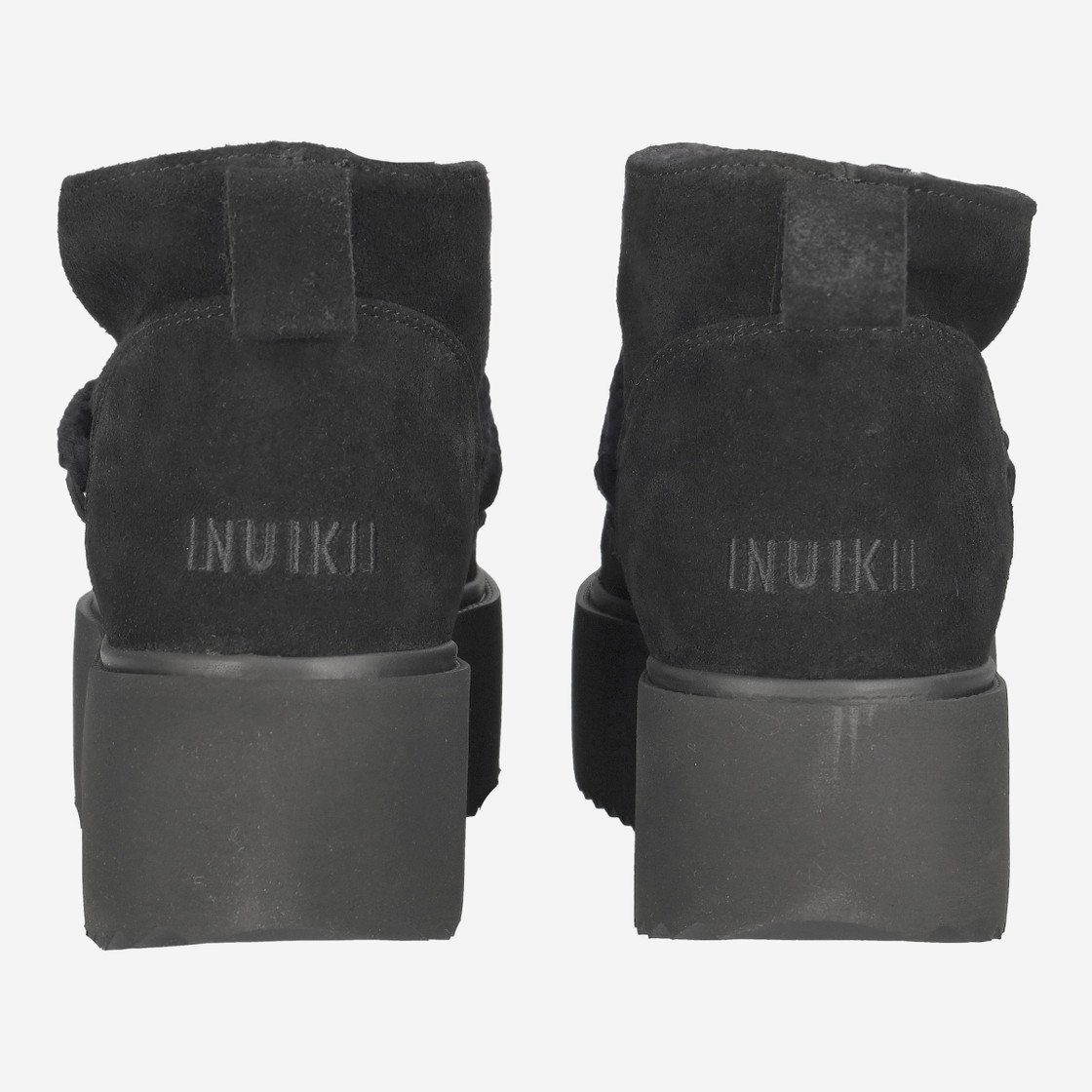 INUIKII CLASSIC LOW PLATFORM - Schwarz - Seitenansicht