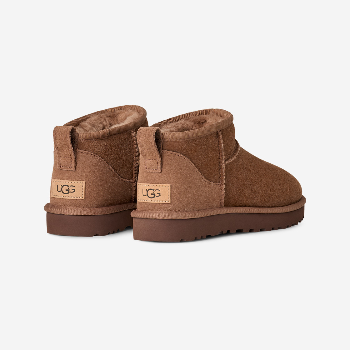 UGG australia CLASSIC ULTRA MINI - Beige - Seitenansicht