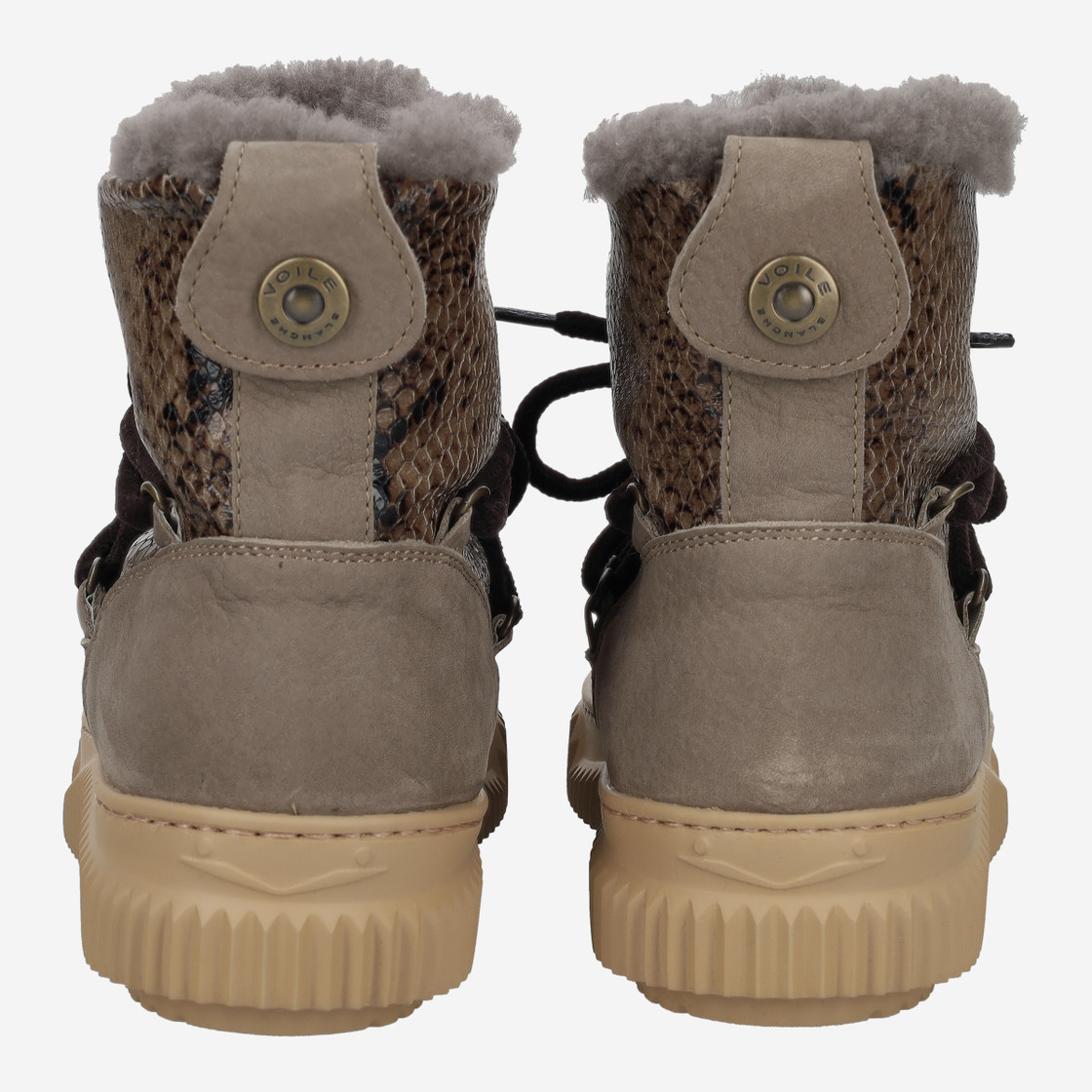 VOILE BLANCHE CORTINA FUR - Beige / Reptil - Seitenansicht