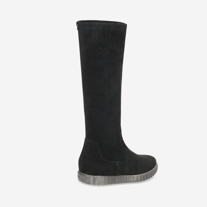  75535 LEDER STRETCH - Schwarz - Seitenansicht