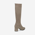 75526 LEDER STRETCH - Grau - Seitenansicht