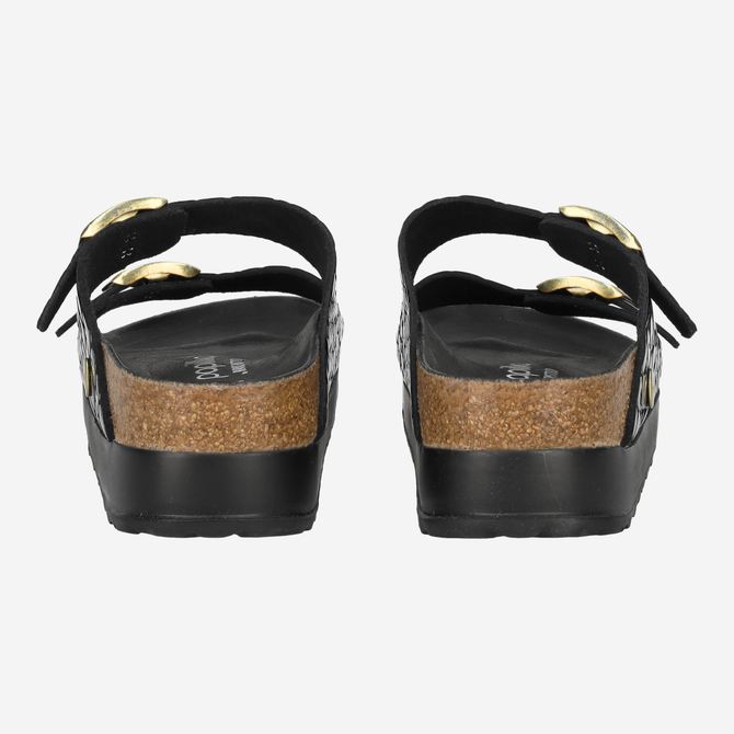 birkenstock ARIZONA PAP FLEXPLATFORM - Schwarz - Seitenansicht