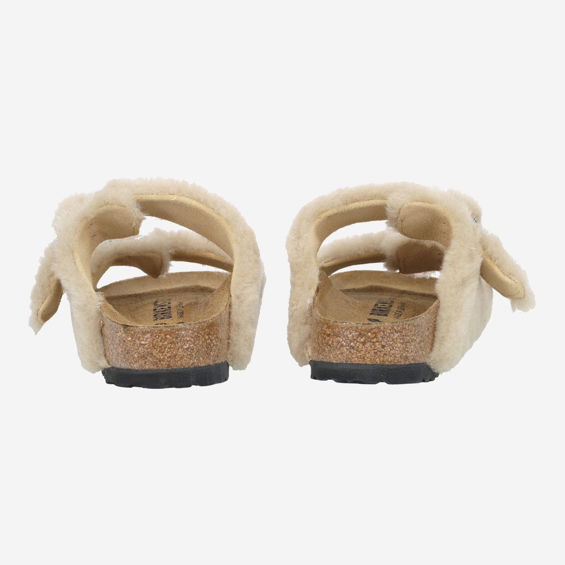 birkenstock ARIZONA SHEARLING - Beige, hell - Seitenansicht