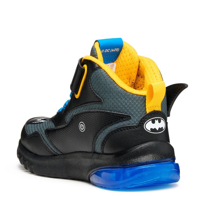 Geox CIBERDRON - Schwarz, kombiniert - Seitenansicht