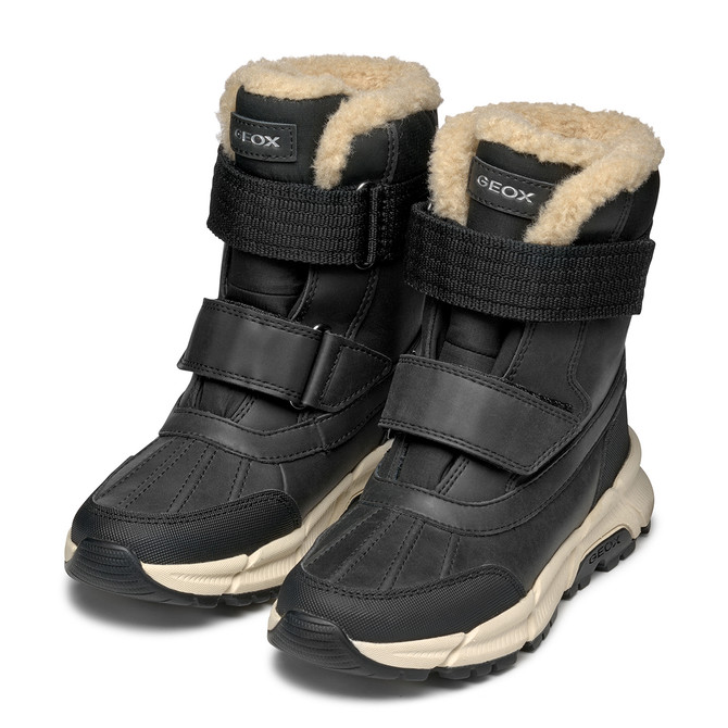 Geox FLEXYPER PLUS - Schwarz - Seitenansicht