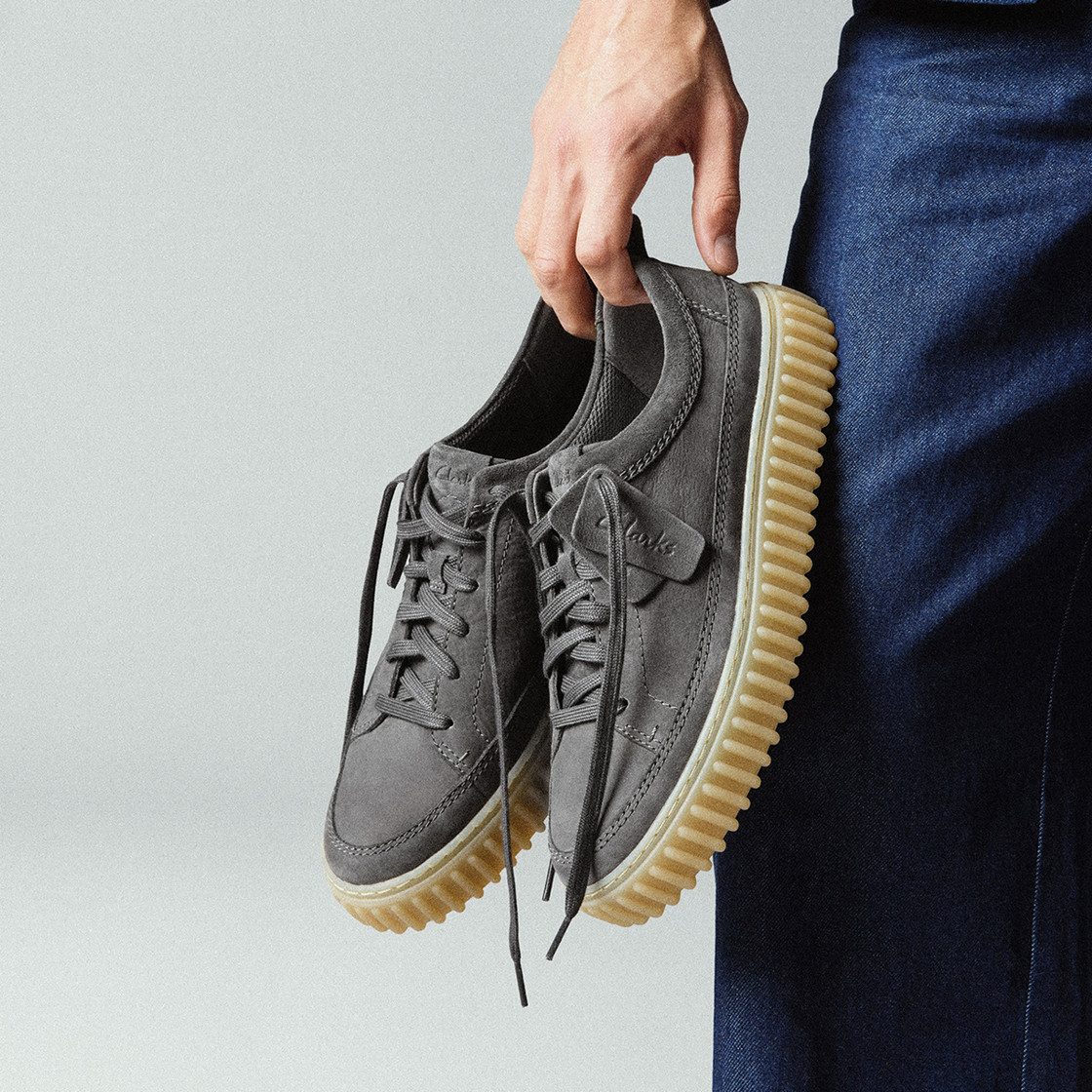 Clarks Torhill Lace - Grau