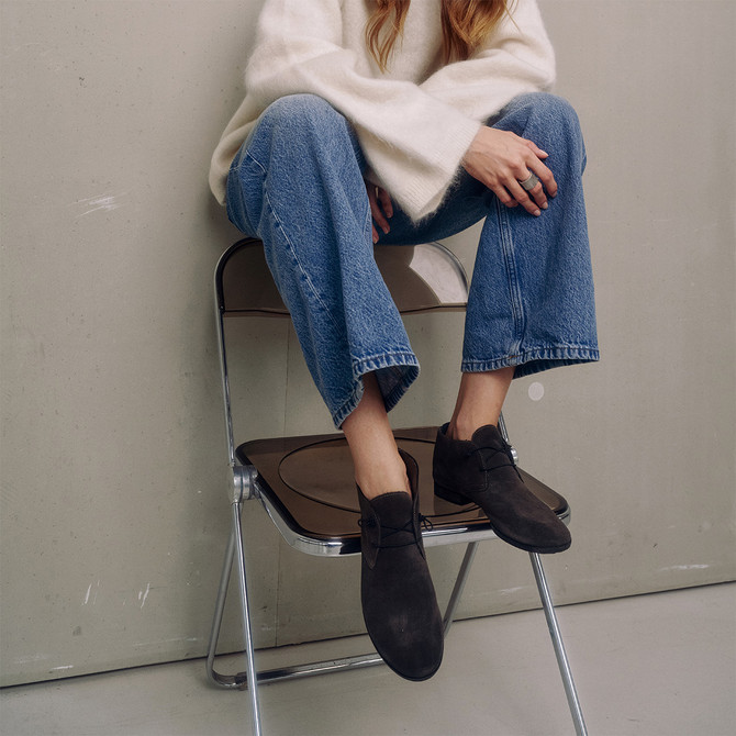 Donna Carolina BURANO SNOW - Grau