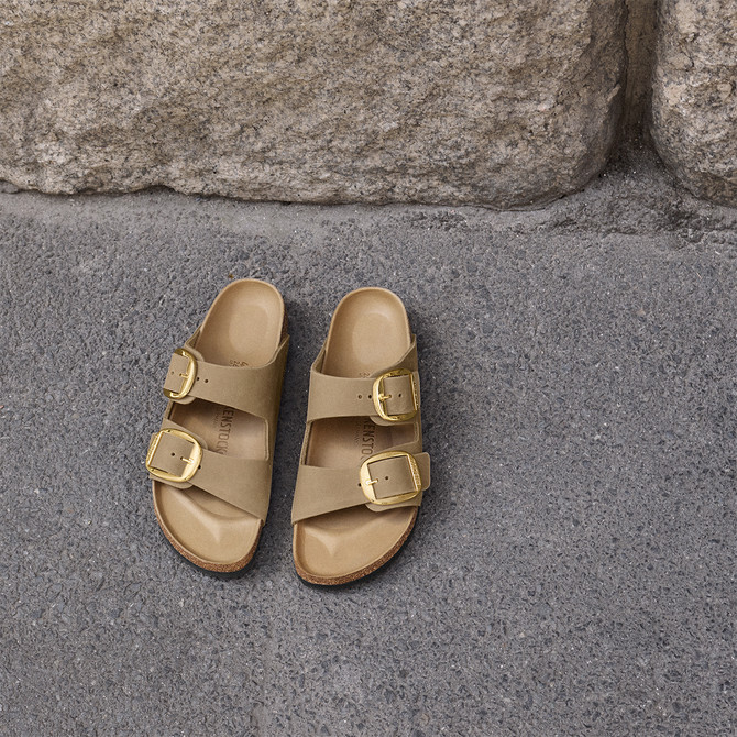 birkenstock ARIZONA BIG BUCKLE - Beige