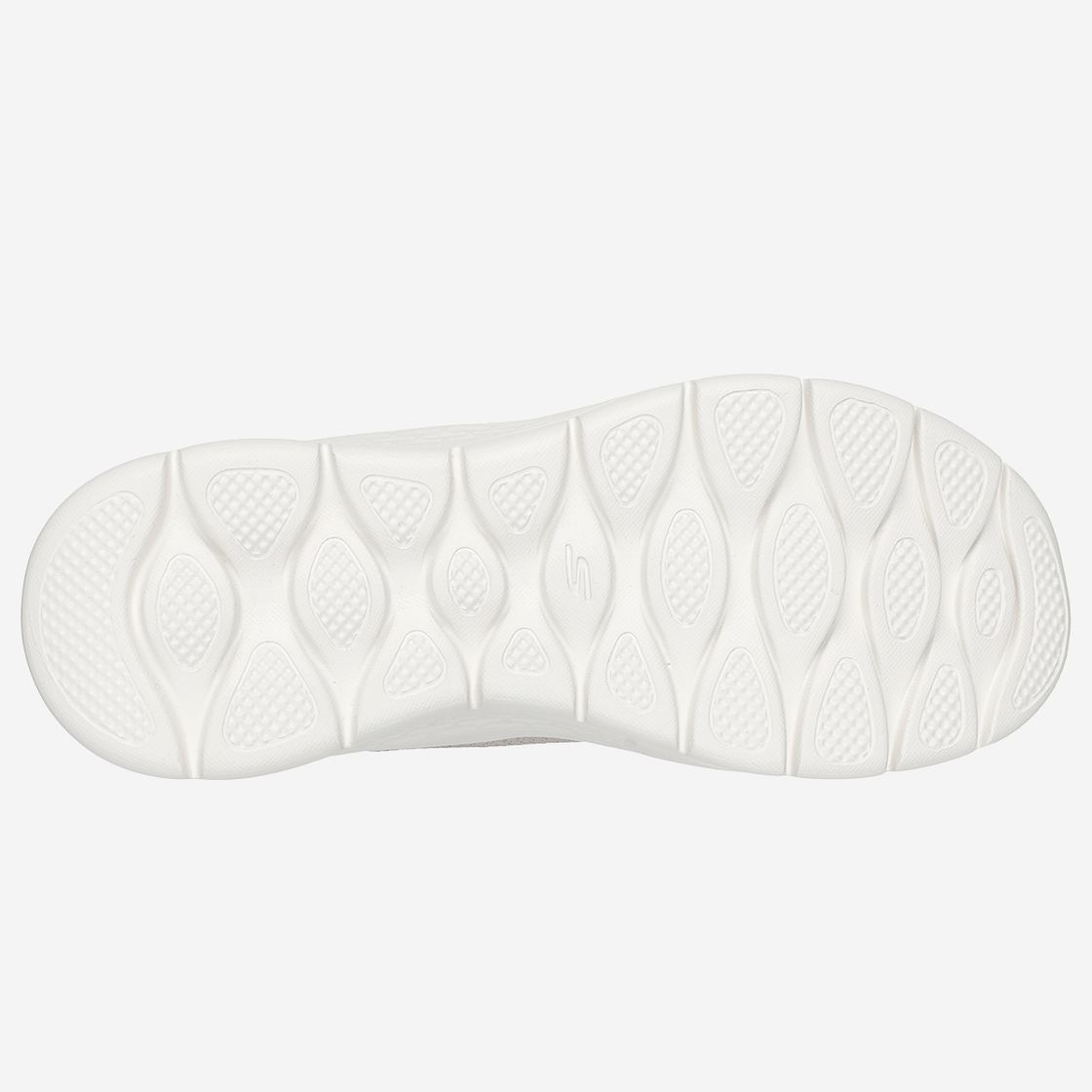 Skechers GO WALK FLEX - Grau/Pink - Draufsicht