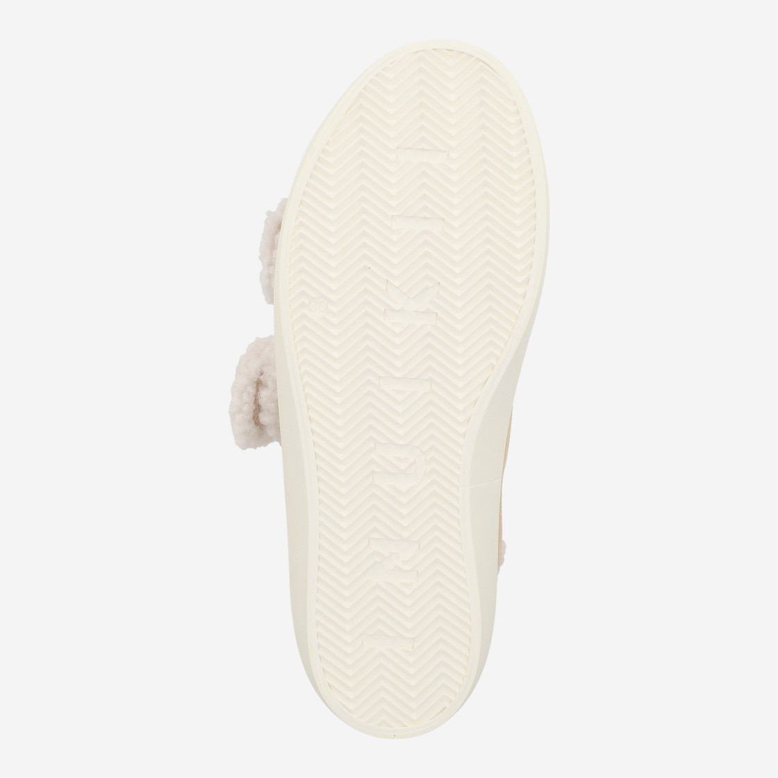 INUIKII SHEARLING LOW VELCRO - Braun - Draufsicht