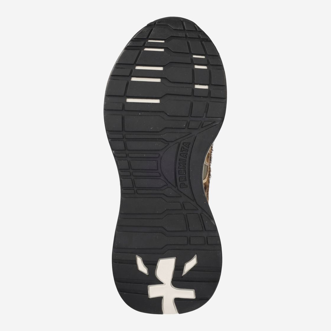 Premiata LAURYN - Grün / Leo-Look - Draufsicht