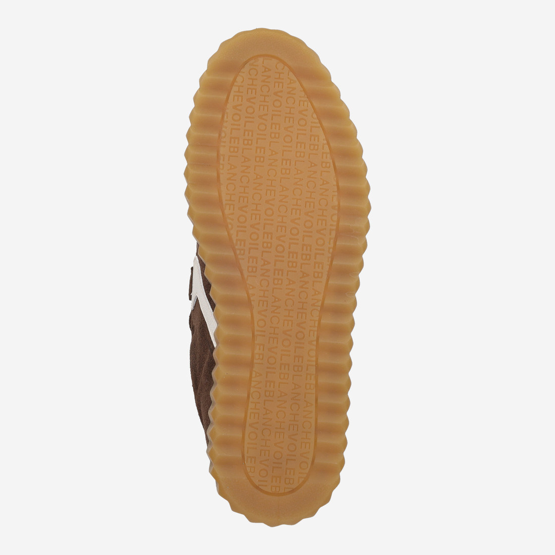 VOILE BLANCHE INES FRINGE - Braun - Draufsicht