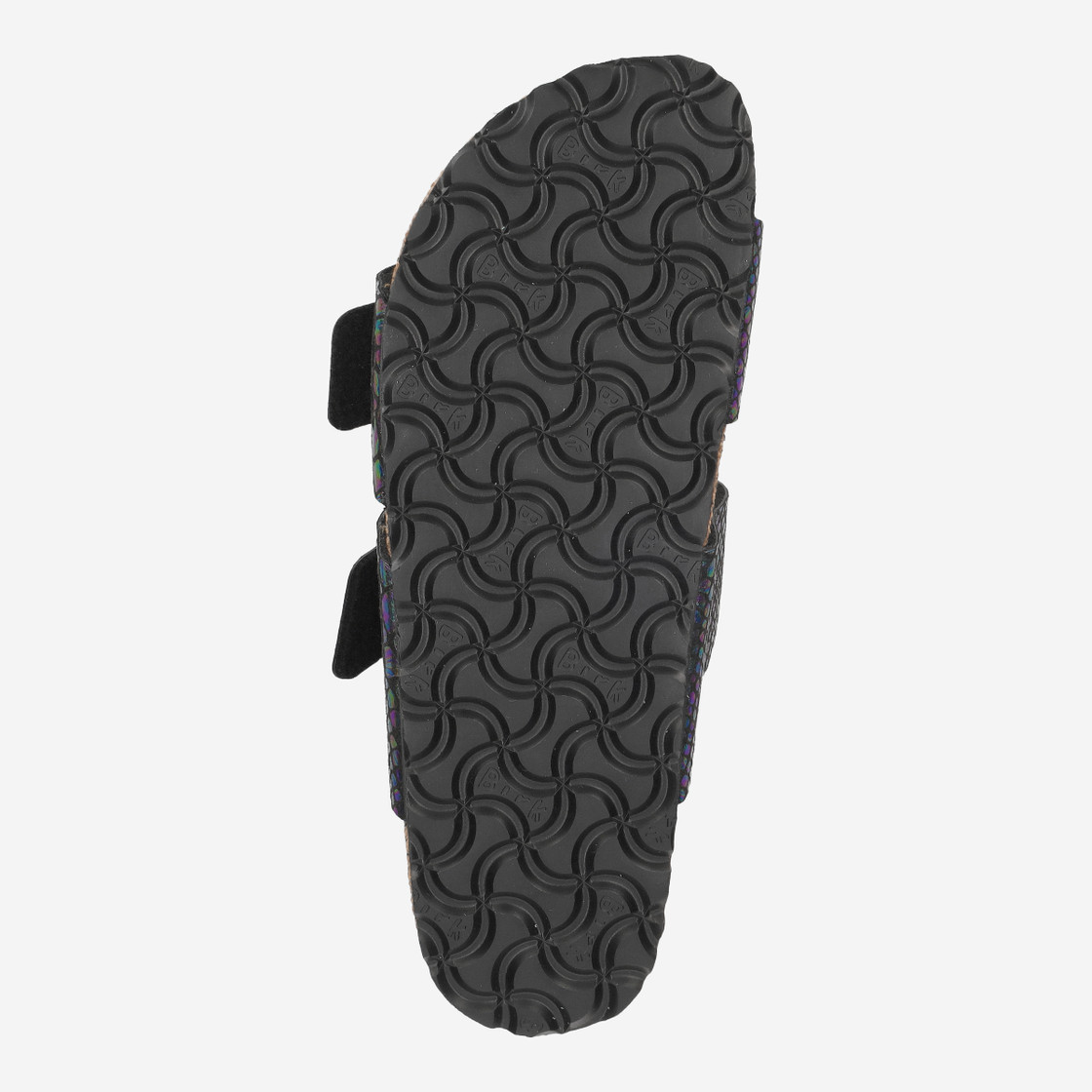 birkenstock SYDNEY CUSHION BUCKLE - Schwarz, kombiniert - Draufsicht