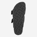birkenstock SYDNEY CUSHION BUCKLE - Schwarz, kombiniert - Draufsicht