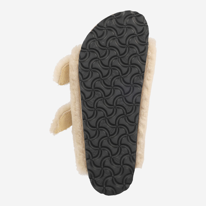 birkenstock ARIZONA SHEARLING - Beige, hell - Draufsicht