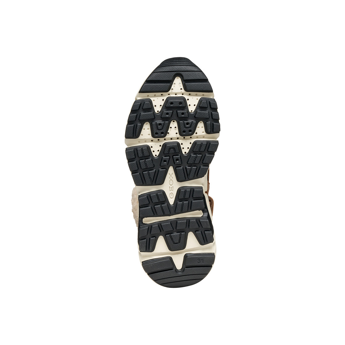 Geox FLEXYPER PLUS - Braun - Draufsicht