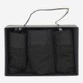 Boss Trunk 3P Logo Trio G - Schwarz - Draufsicht