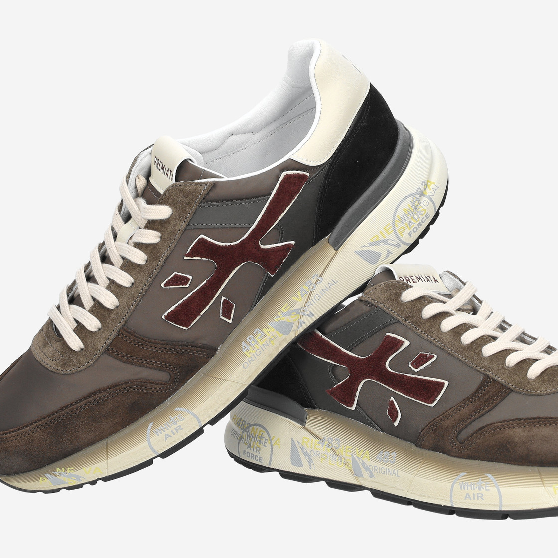 Premiata MICK - Braun kombiniert - Sonderbild