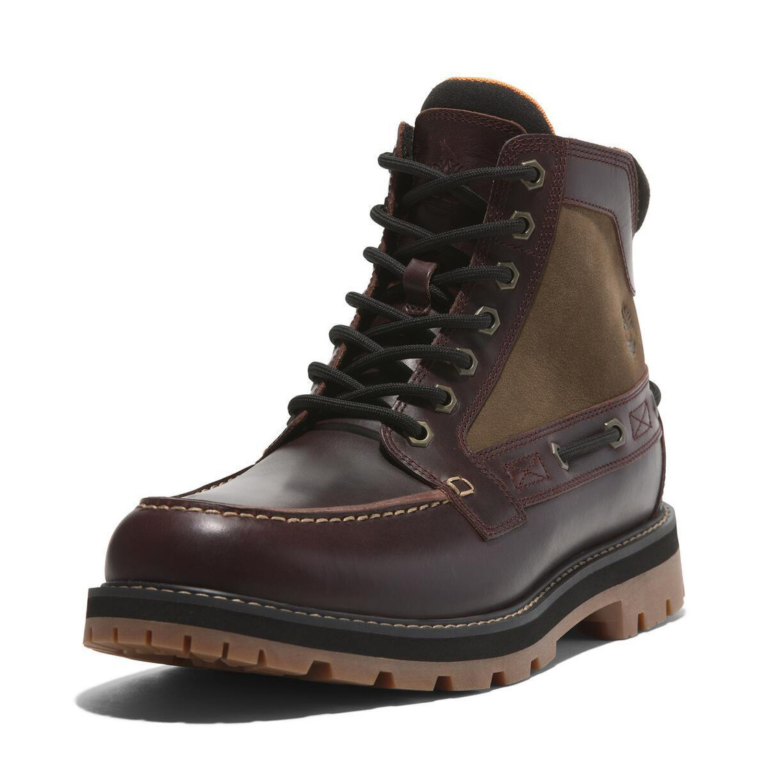 Timberland A697H BRITTON ROAD MID LACE UP - Rot, dunkel - Sonderbild