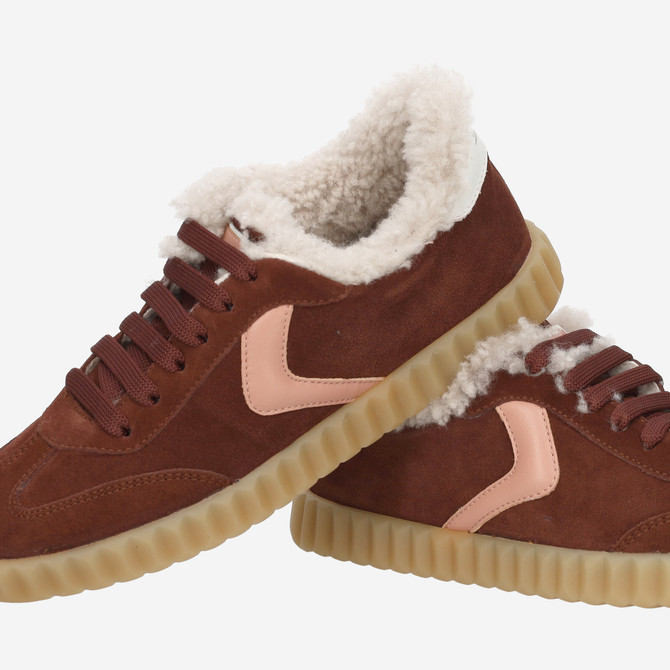 VOILE BLANCHE INES FUR - Boreaux/Rot-Braun - Sonderbild