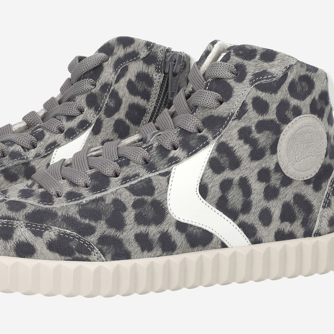 VOILE BLANCHE INES HIGH - Grau, Leo-Look - Sonderbild