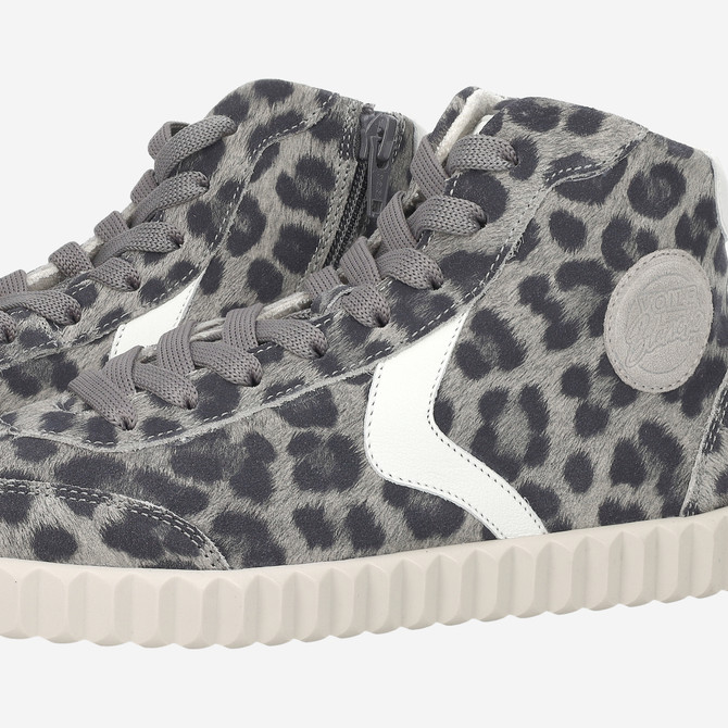 VOILE BLANCHE INES HIGH - Grau, Leo-Look - Sonderbild