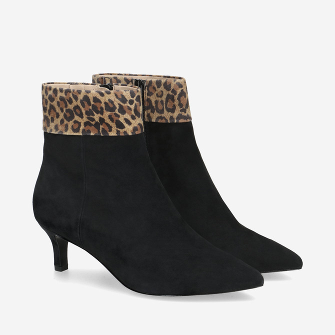  75322 - Schwarz / Leo-Look - Sonderbild