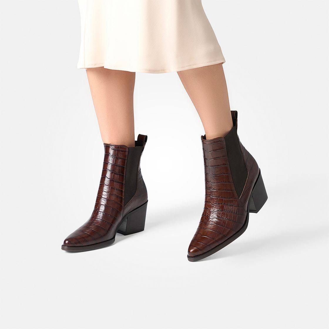 Paul Green 8150-038 Chelsea Boots in braun online kaufen