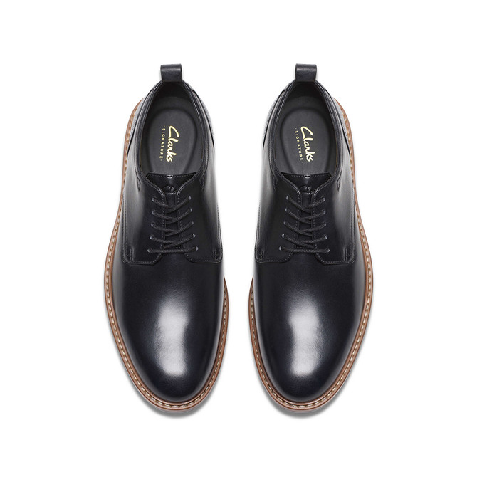 Clarks Aldwin Lace - Schwarz - Sohle