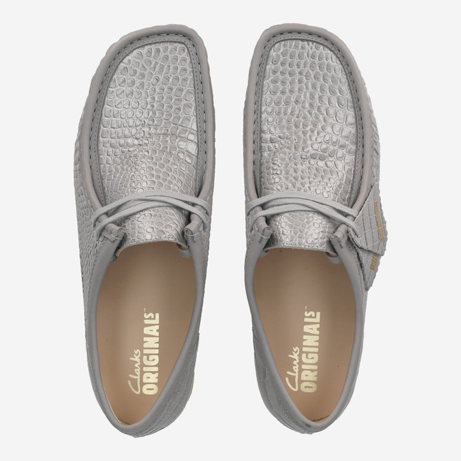 Clarks Wallabee - Grau - Sohle