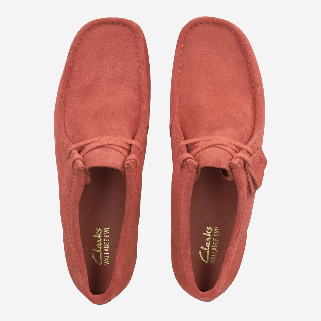 Clarks WallabeeEVO - Rot - Sohle