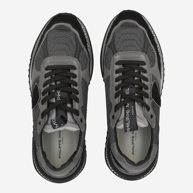 Philippe Model OLYMPIQUE LOW - Schwarz, kombiniert - Sohle