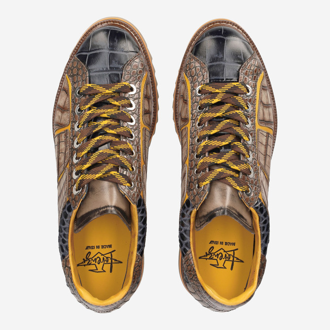 Lorenzi 17071 - Grau / Braun - Sohle