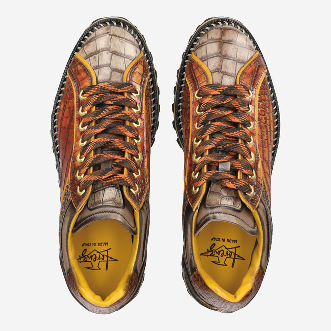 Lorenzi 17070 - Braun / Orange - Sohle