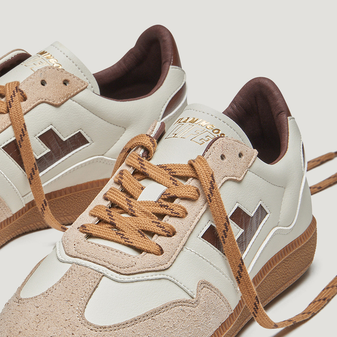 Flamingo’s Life BURELA SLIM - Braun kombiniert - Sohle