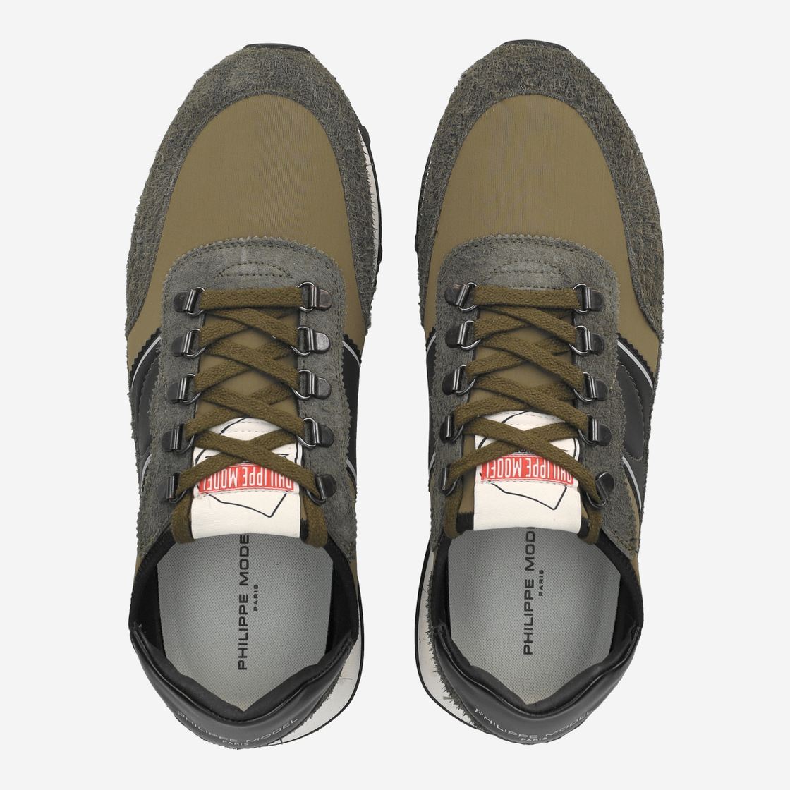 Philippe Model TOUR LOW - Grün - Sohle