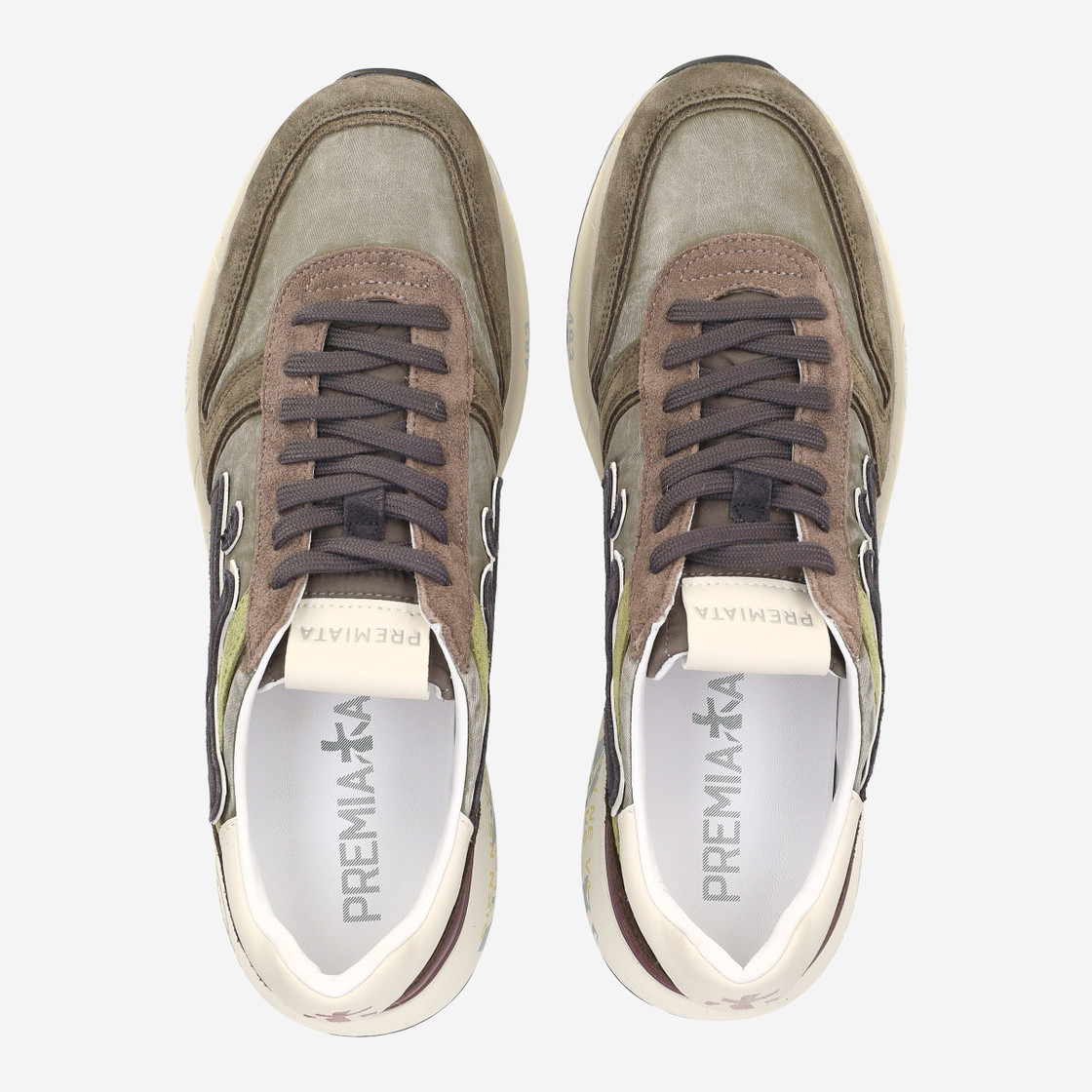 Premiata MICK - Grün kombiniert - Sohle