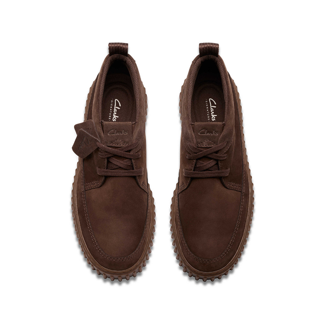 Clarks Torhill LaceHi - Braun - Sohle