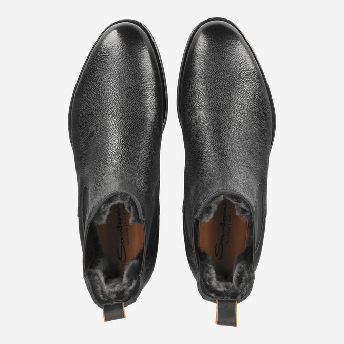 Santoni 17838 N01 - Schwarz - Sohle