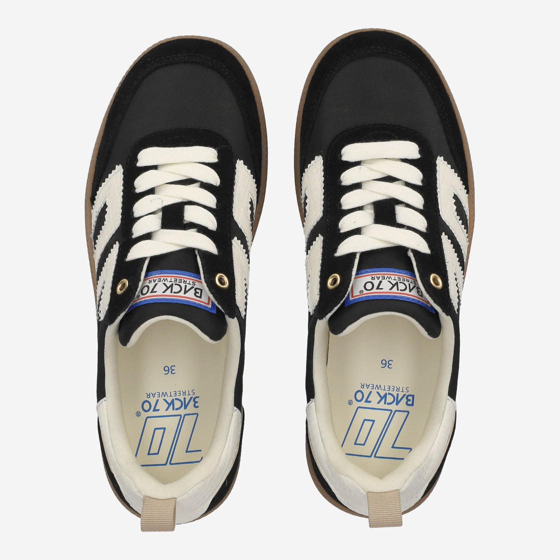 BACK 70 GHOST - Schwarz - Sohle