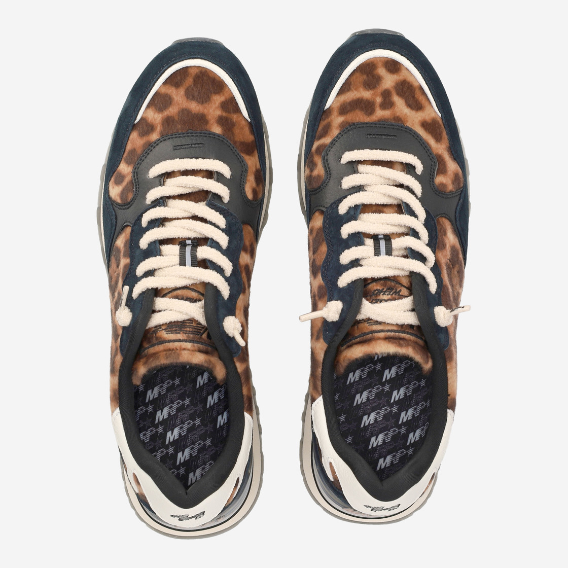 MRP MRP06UP - Dunkelblau, Leo-Look - Sohle