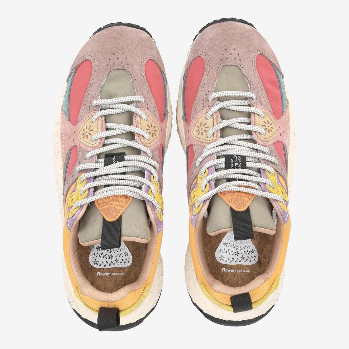 Flower Mountain WAVE - Grau, kombiniert - Sohle