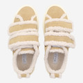 INUIKII SHEARLING LOW VELCRO - Braun - Sohle