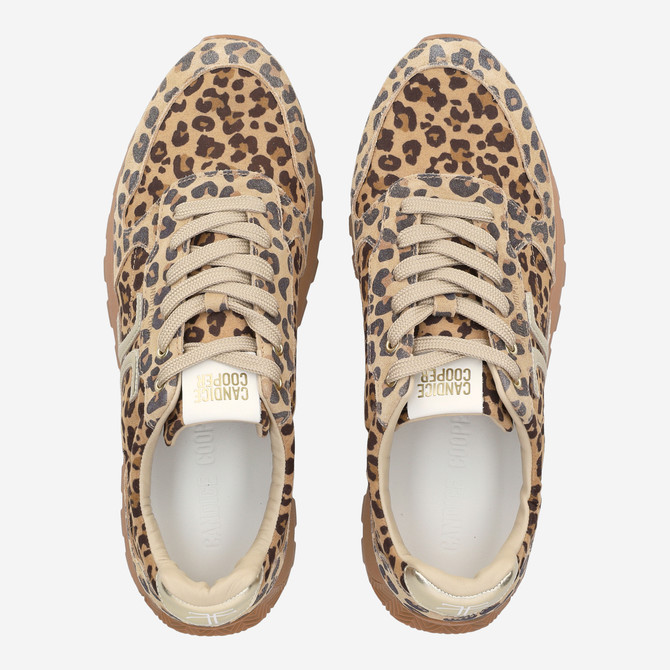 Candice Cooper PLUME 5 - Braun / Leo-Look - Sohle