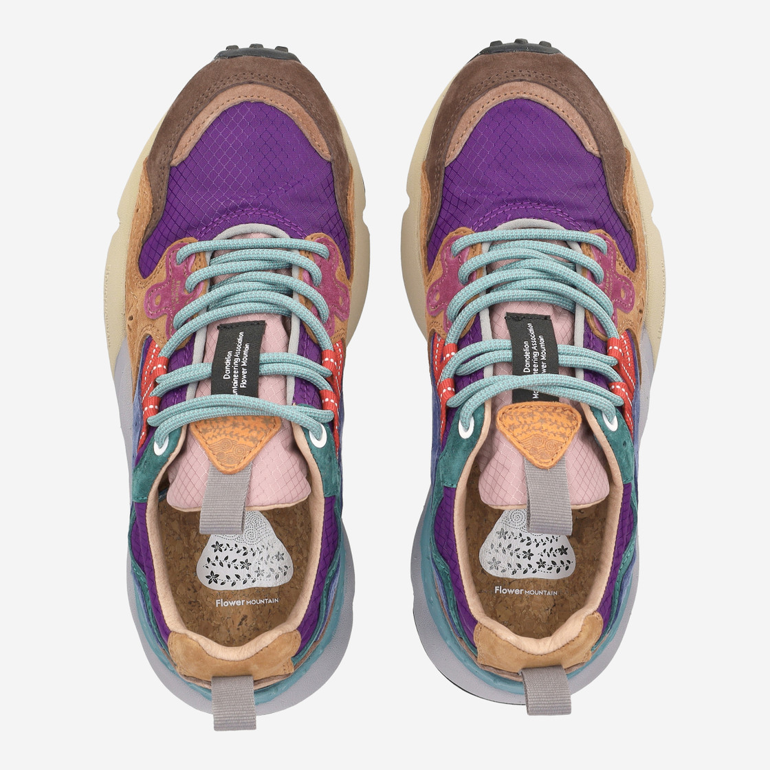 Flower Mountain YAMANO 3 - Braun kombiniert - Sohle