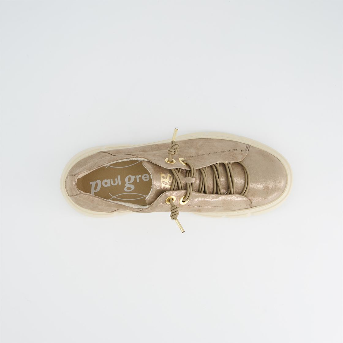Paul Green 5418-088 - Beige, gold-metallik - Sohle