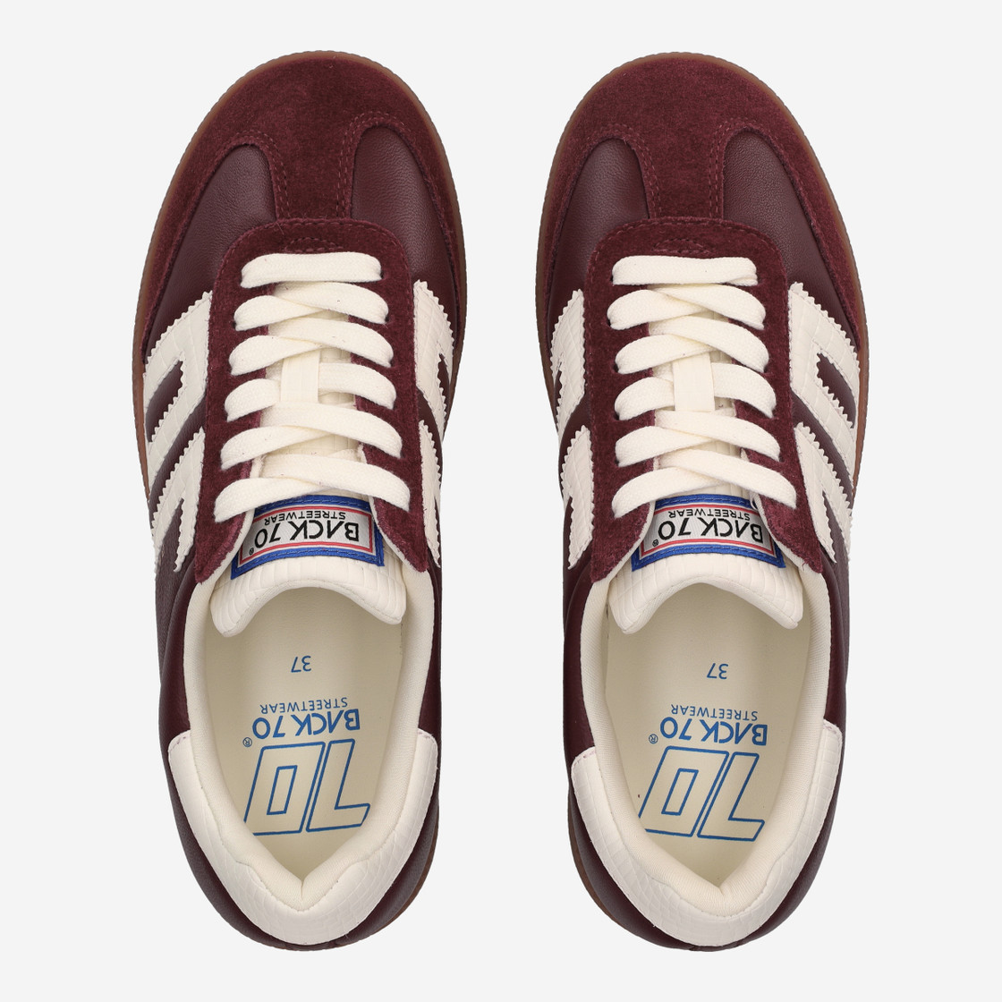 BACK 70 CLOUD - Bordeaux-Rot - Sohle
