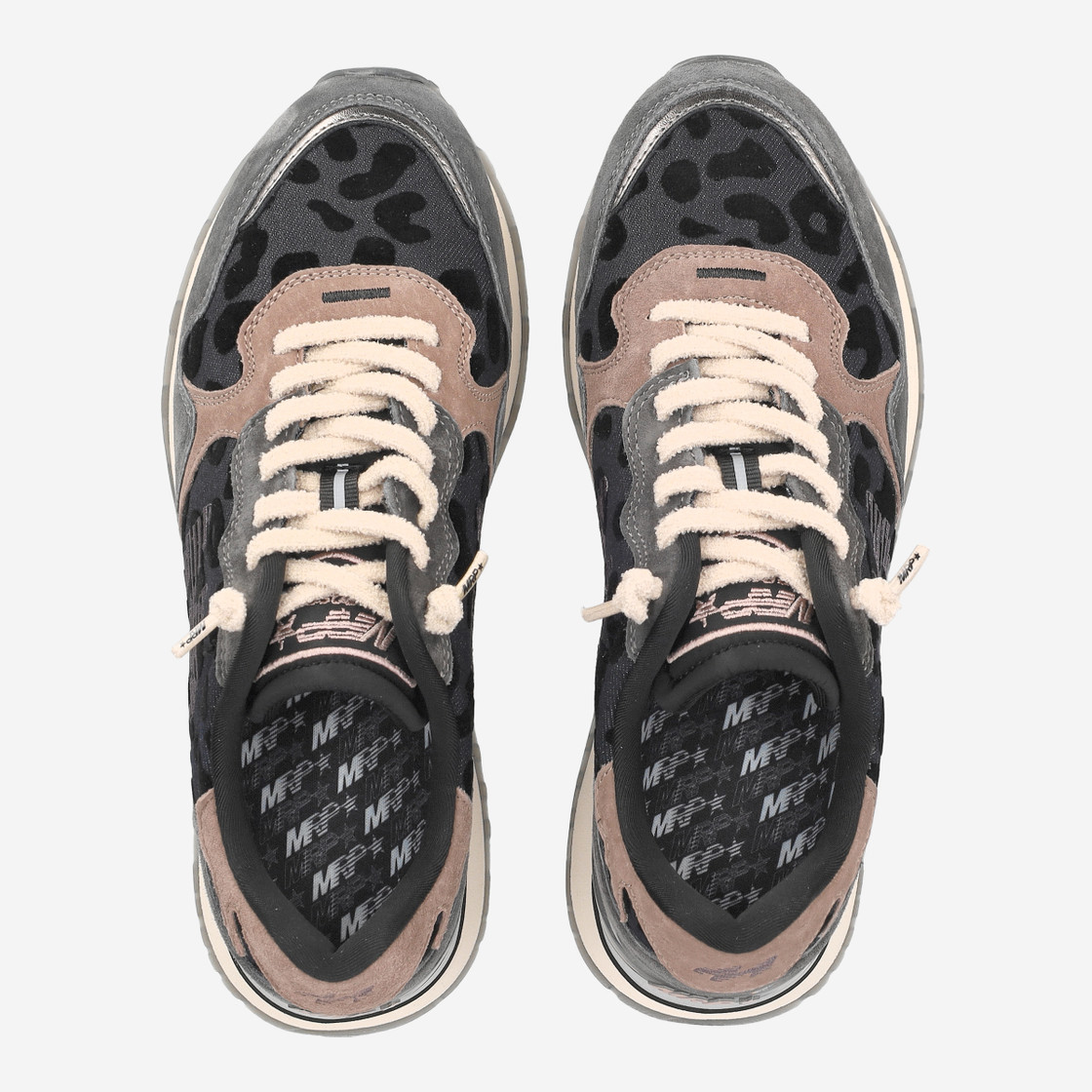 MRP MRP06UP - Lila / Blau / Leo-Look - Sohle